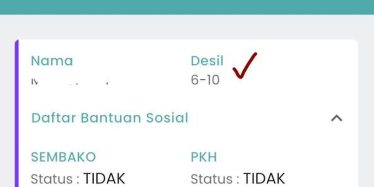 Cara Cek Desil Juli 2026 Pakai NIK KTP