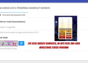 Cek Desil Bansos Kemensos, Ini Arti Desil dan Cara Mengetahui Status Penerima