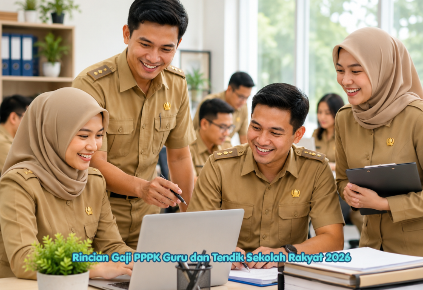 Rincian Gaji PPPK Guru dan Tendik Sekolah Rakyat 2026