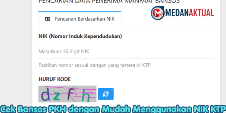 Cek Bansos PKH dengan Mudah Menggunakan NIK KTP