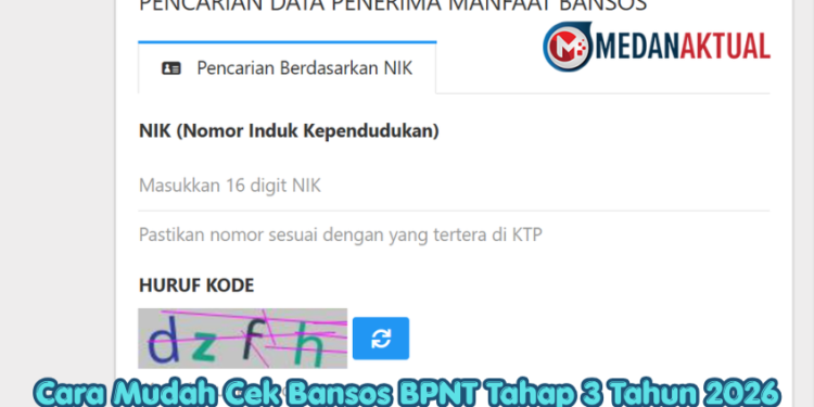 Cara Mudah Cek Bansos BPNT Tahap 3 Tahun 2026