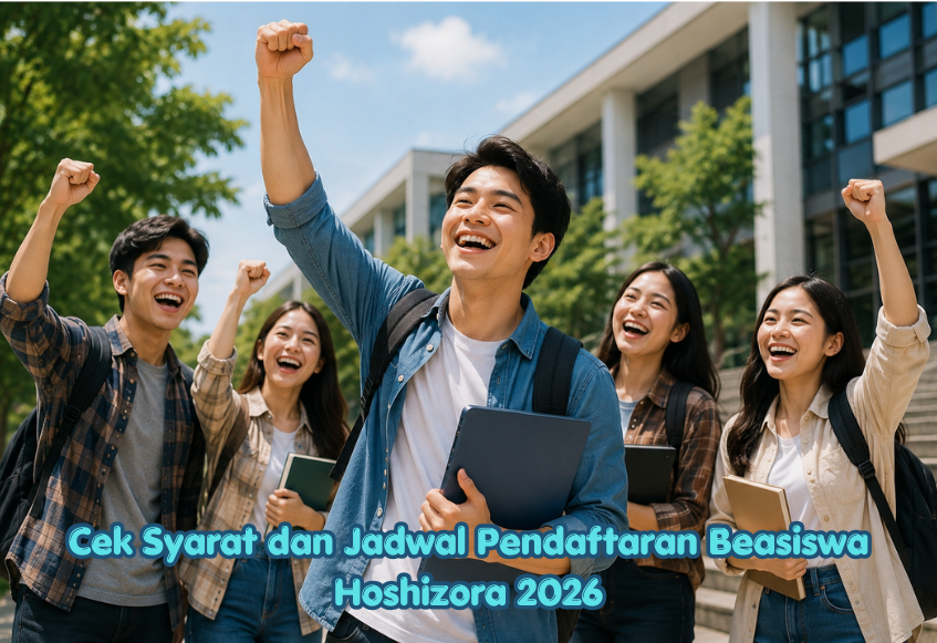 Cek Syarat dan Jadwal Pendaftaran Beasiswa Hoshizora 2026