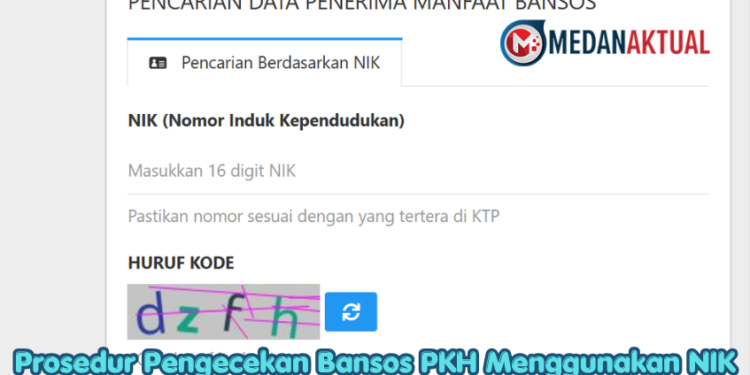 Prosedur Pengecekan Bansos PKH Menggunakan NIK KTP