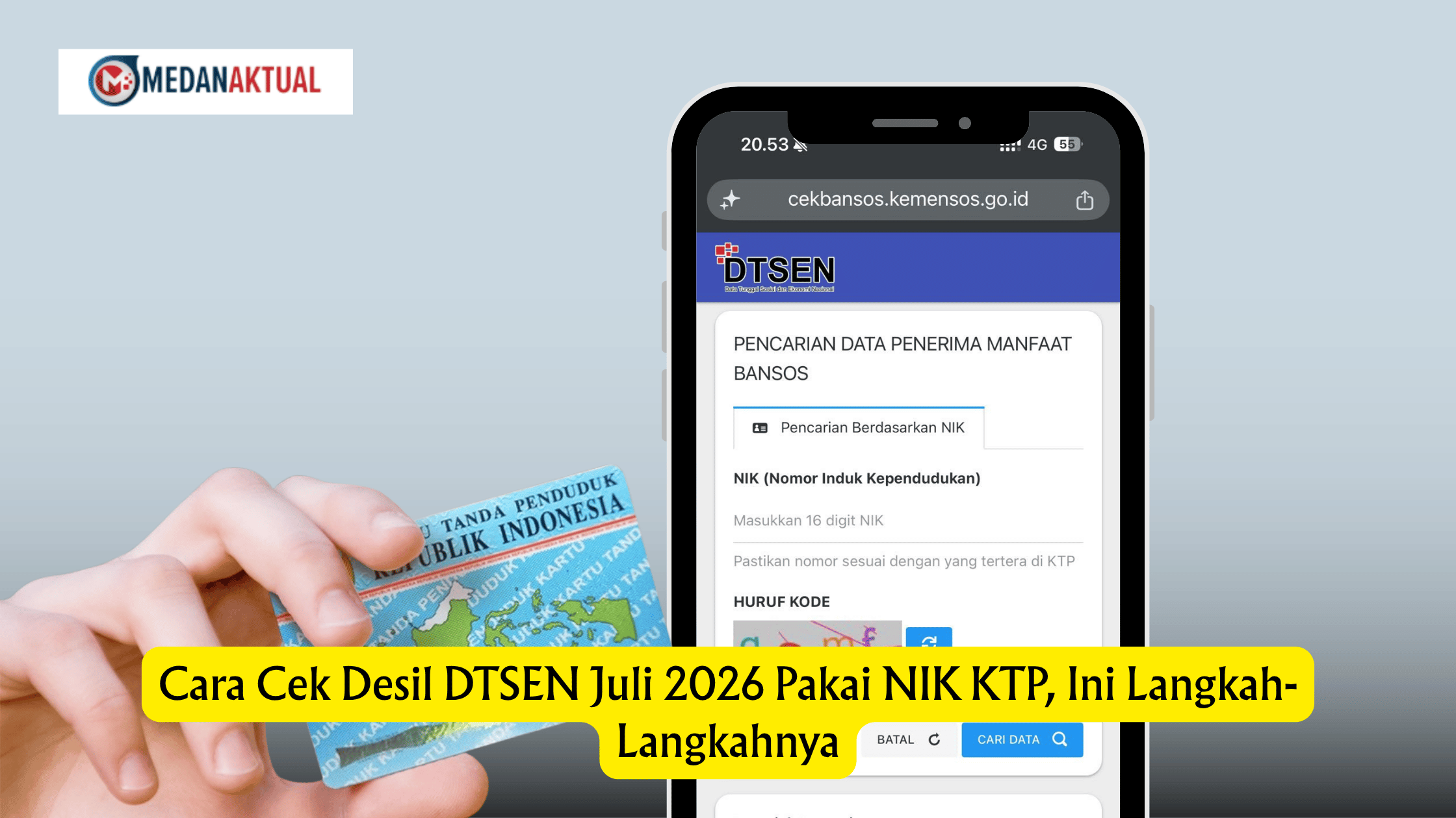 Cara Cek Desil DTSEN Juli 2026 Pakai NIK KTP, Ini Langkah-Langkahnya