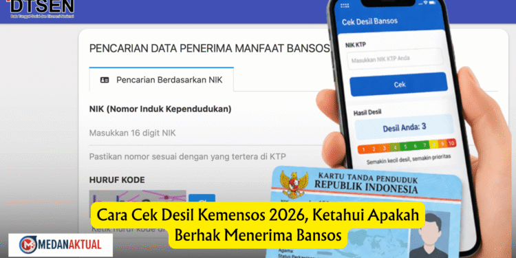 Cara Cek Desil Kemensos 2026, Ketahui Apakah Berhak Menerima Bansos