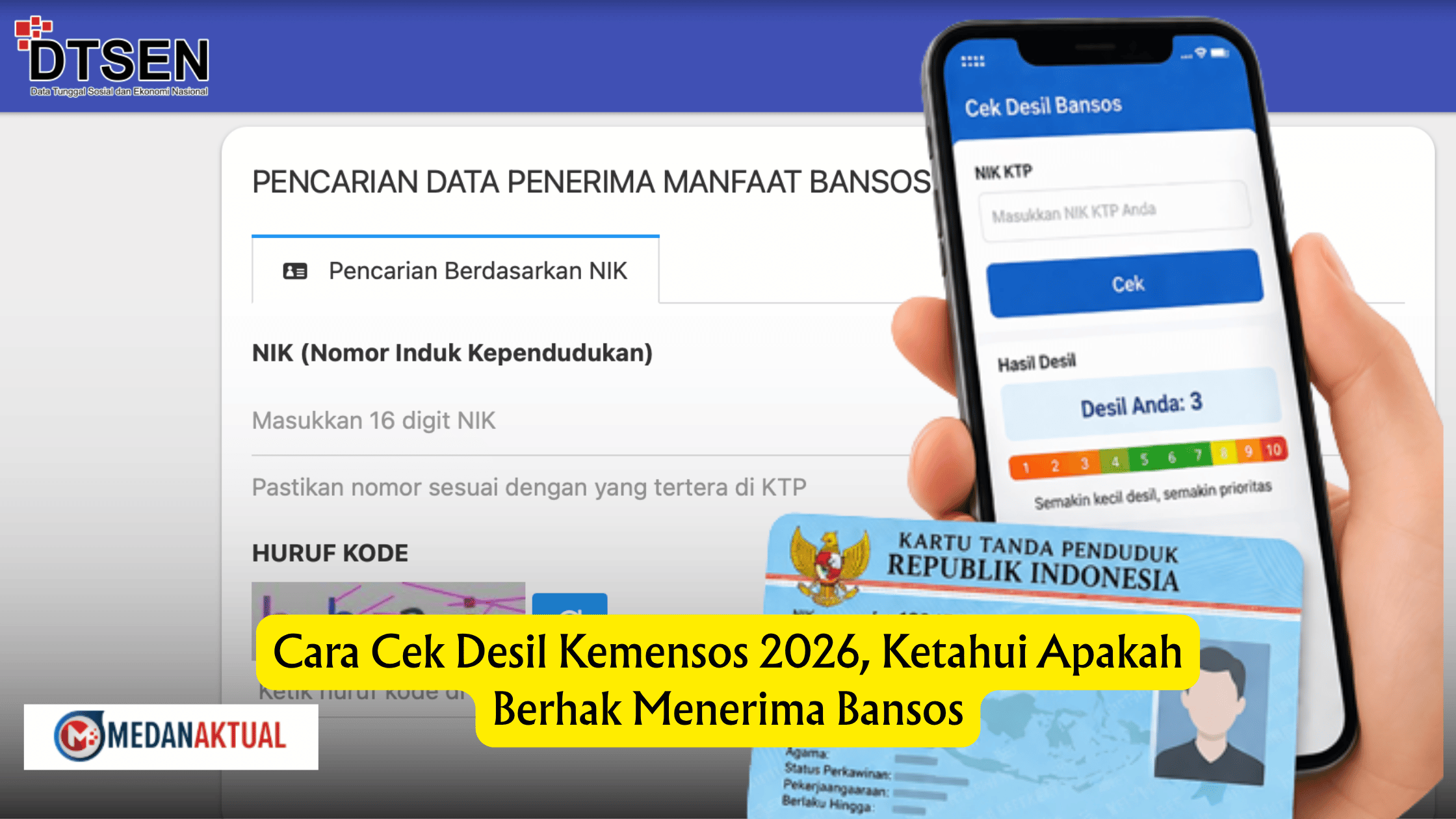 Cara Cek Desil Kemensos 2026, Ketahui Apakah Berhak Menerima Bansos