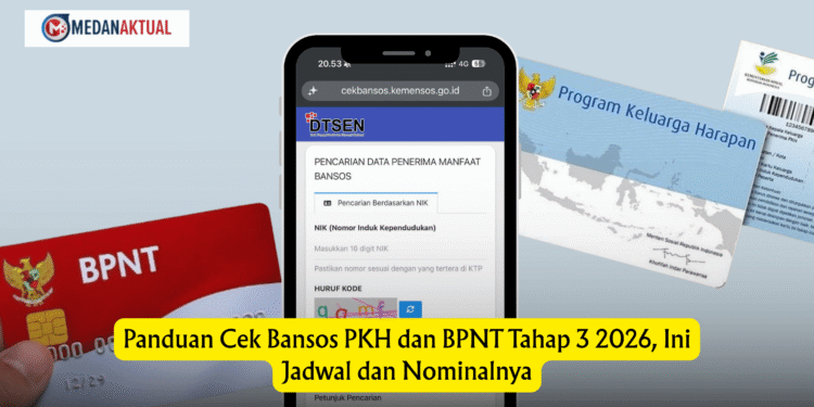 Panduan Cek Bansos PKH dan BPNT Tahap 3 2026, Ini Jadwal dan Nominalnya