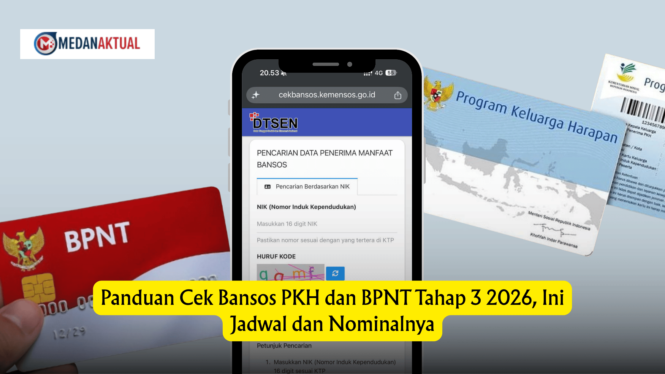 Panduan Cek Bansos PKH dan BPNT Tahap 3 2026, Ini Jadwal dan Nominalnya
