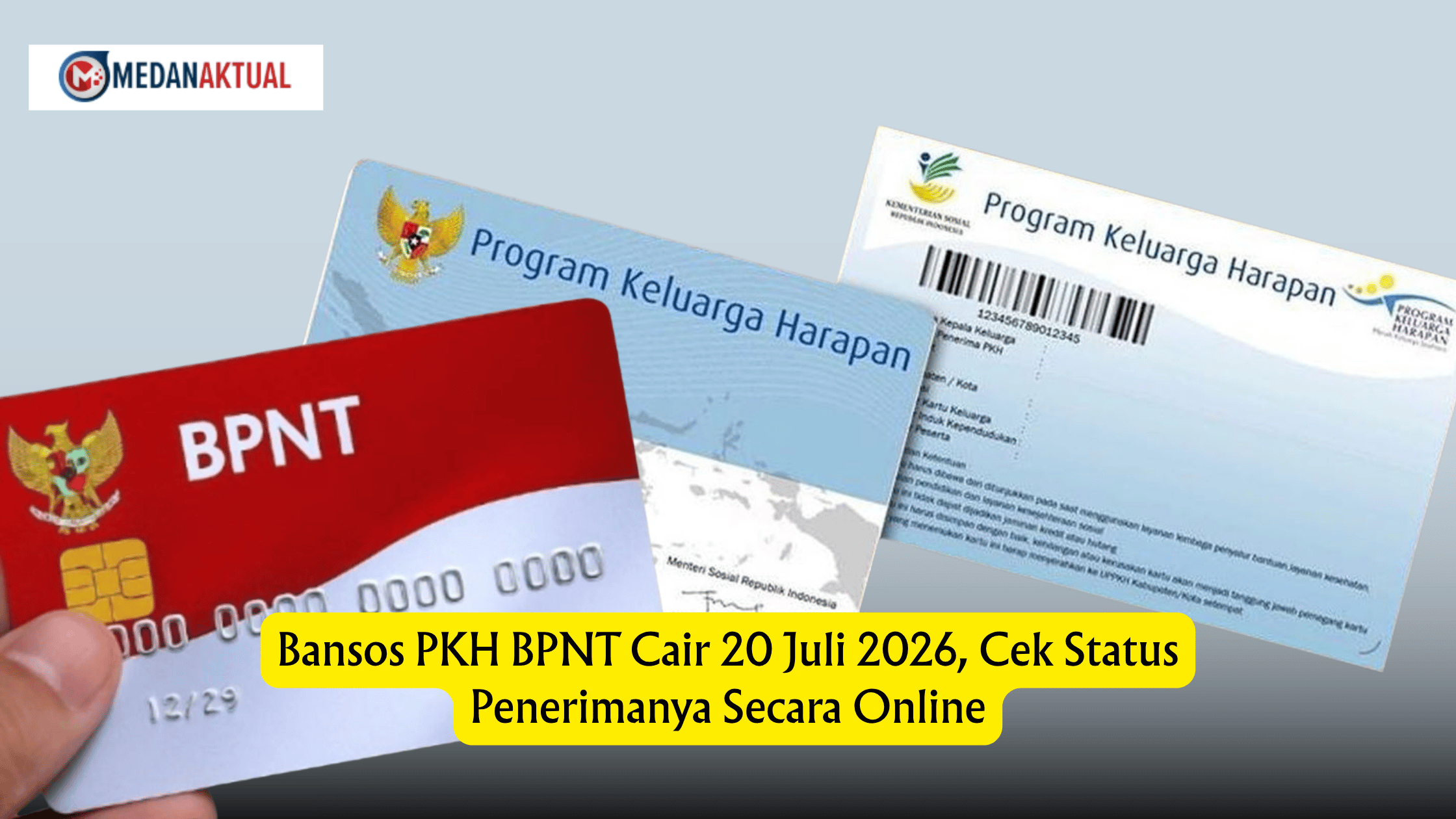 Bansos PKH BPNT Cair 20 Juli 2026, Cek Status Penerimanya Secara Online