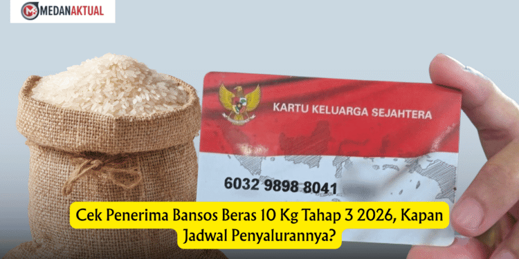 Cek Penerima Bansos Beras 10 Kg Tahap 3 2026, Kapan Jadwal Penyalurannya?