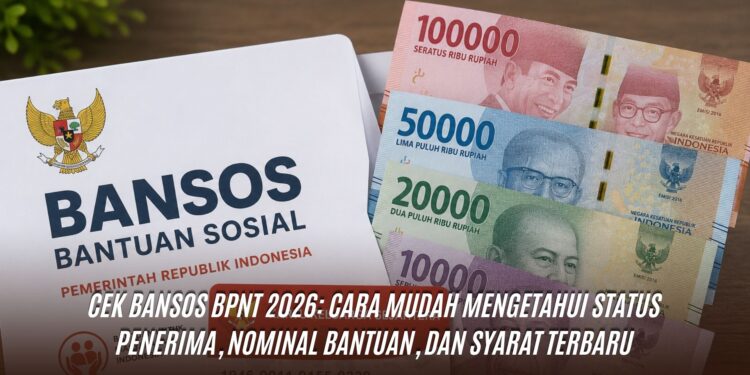 Cek Bansos BPNT 2026: Cara Mudah Mengetahui Status Penerima, Nominal Bantuan, dan Syarat Terbaru
