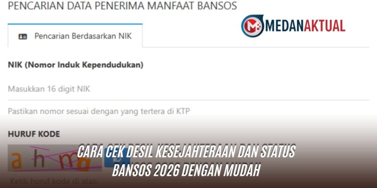 Cara Cek Desil Kesejahteraan dan Status Bansos 2026 dengan Mudah
