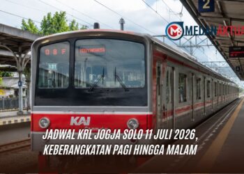Jadwal KRL Jogja Solo 11 Juli 2026, Keberangkatan Pagi hingga Malam