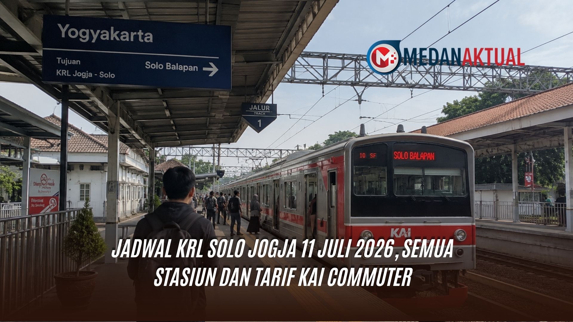 Jadwal KRL Solo Jogja 11 Juli 2026, Semua Stasiun dan Tarif KAI Commuter