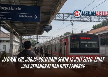 Jadwal KRL Jogja-Solo Hari Senin 13 Juli 2026, Lihat Jam Berangkat dan Rute Lengkap