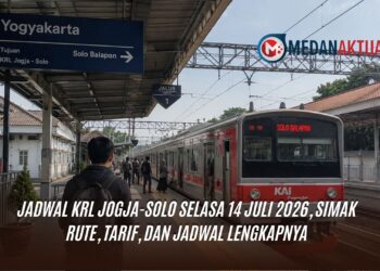 Jadwal KRL Jogja-Solo Selasa 14 Juli 2026, Simak Rute, Tarif, dan Jadwal Lengkapnya