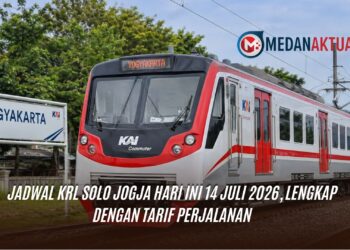 Jadwal KRL Solo Jogja Hari Ini 14 Juli 2026, Lengkap dengan Tarif Perjalanan