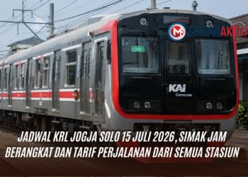Jadwal KRL Jogja Solo 15 Juli 2026, Simak Jam Berangkat dan Tarif Perjalanan dari Semua Stasiun