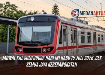 Jadwal KRL Solo Jogja Hari Ini Rabu 15 Juli 2026, Cek Semua Jam Keberangkatan