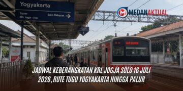 Jadwal Keberangkatan KRL Jogja Solo 16 Juli 2026, Rute Tugu Yogyakarta hingga Palur