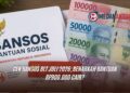 Cek Bansos BLT Juli 2026, Benarkah Bantuan Rp900.000 Cair?