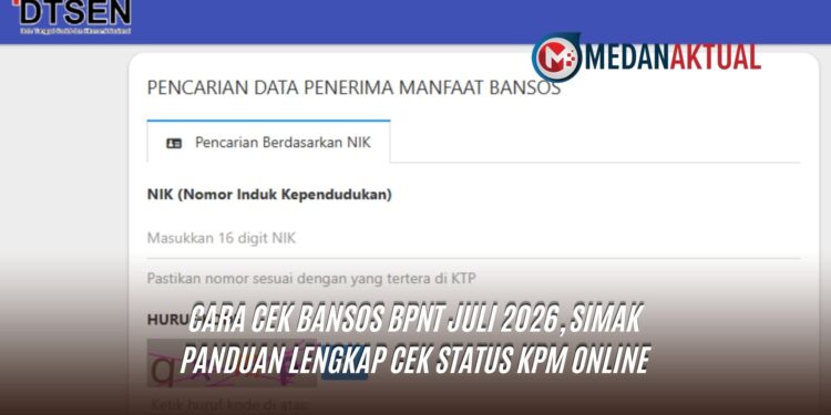 Cara Cek Bansos BPNT Juli 2026, Simak Panduan Lengkap Cek Status KPM Online