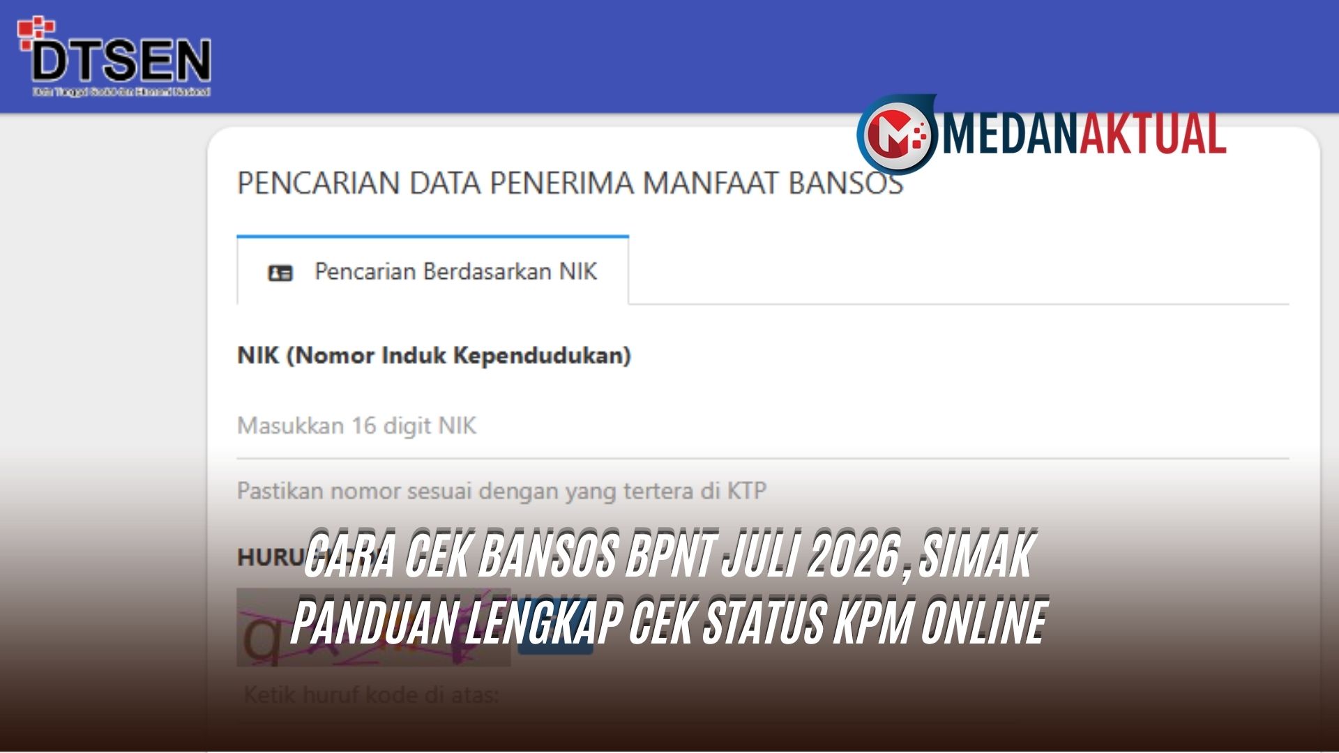 Cara Cek Bansos BPNT Juli 2026, Simak Panduan Lengkap Cek Status KPM Online