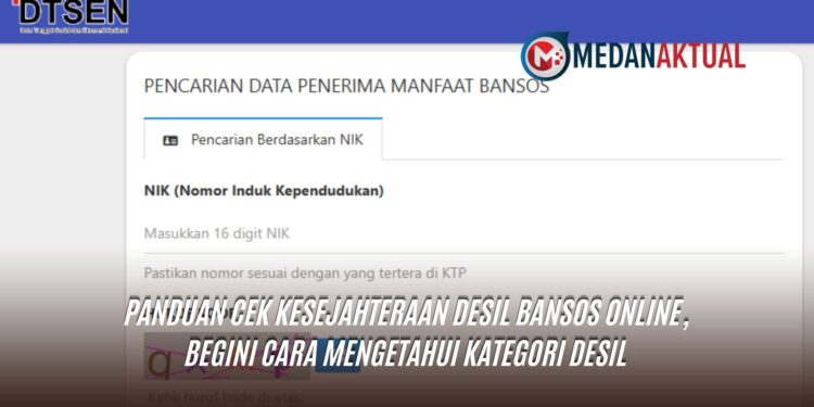 Panduan Cek Kesejahteraan Desil Bansos Online, Begini Cara Mengetahui Kategori Desil
