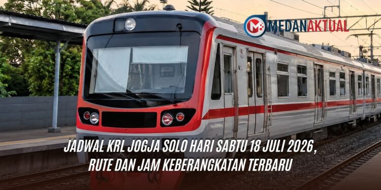 Jadwal KRL Jogja Solo Hari Sabtu 18 Juli 2026, Rute dan Jam Keberangkatan Terbaru