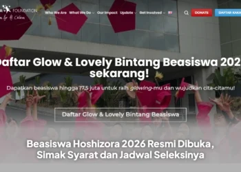 Beasiswa Hoshizora 2026 Resmi Dibuka, Simak Syarat dan Jadwal Seleksinya