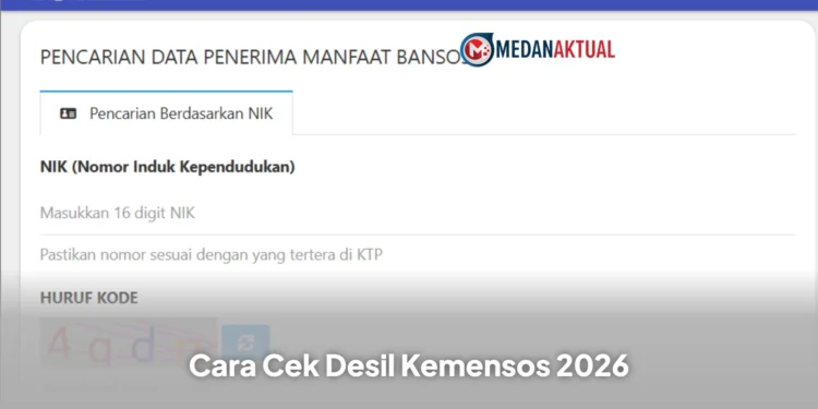 Cara Cek Desil Kemensos Juli 2026