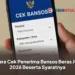 Cara Cek Penerima Bansos Beras Juli 2026 Beserta Syaratnya