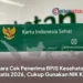 Cara Cek Penerima BPJS Kesehatan Gratis 2026, Cukup Gunakan NIK KTP