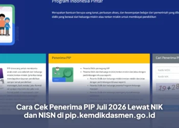 Cara Cek Penerima PIP Juli 2026 Lewat NIK dan NISN di pip.kemdikdasmen.go.id