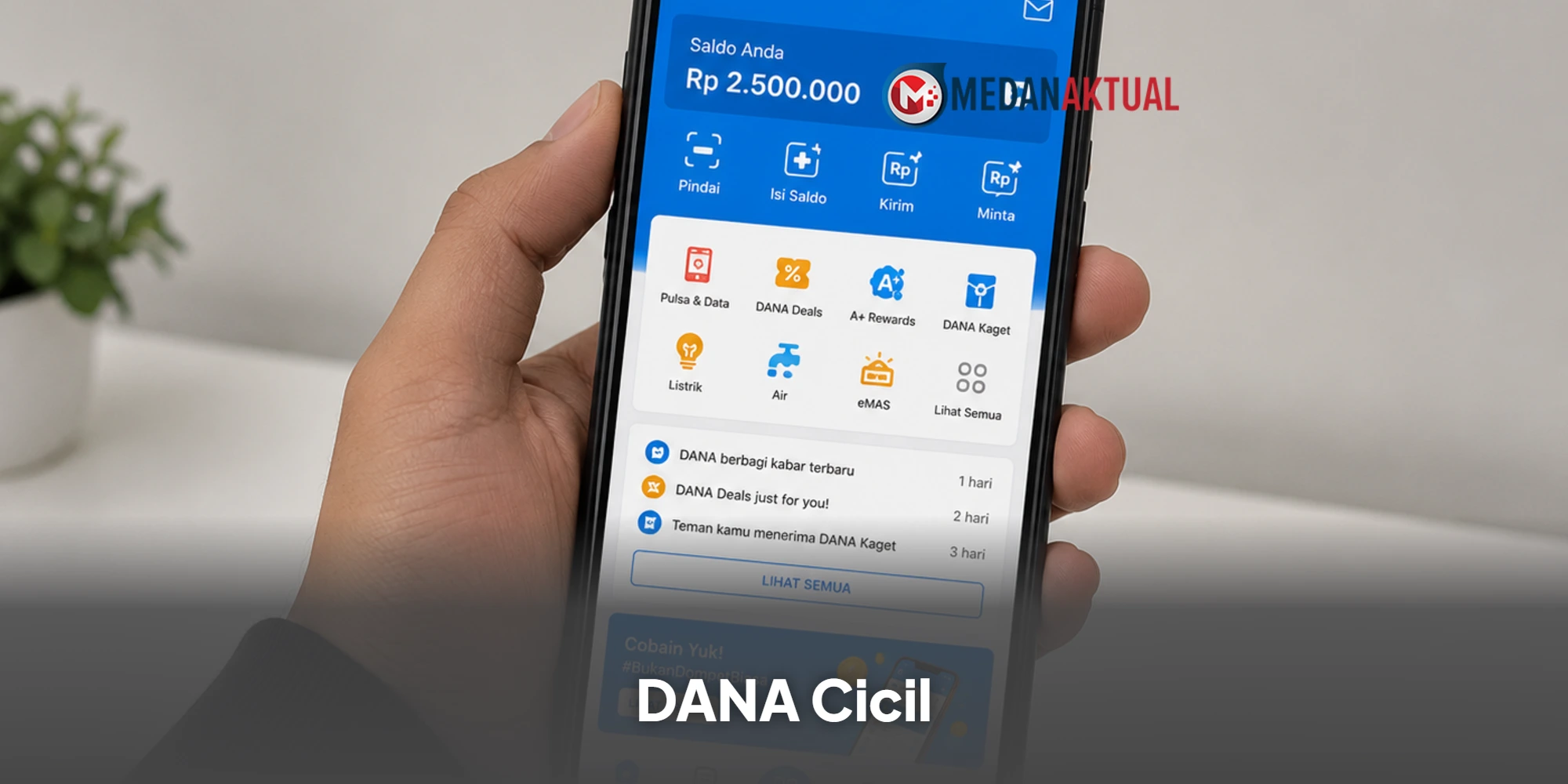 Cara Mengubah Limit DANA Cicil Melalui Fitur eMAS