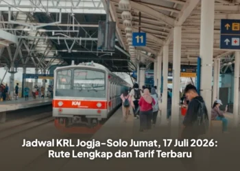 Jadwal KRL Jogja-Solo Jumat, 17 Juli 2026: Rute Lengkap dan Tarif Terbaru