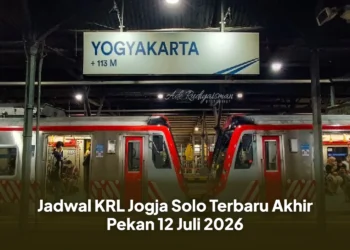 Jadwal KRL Jogja Solo Terbaru Akhir Pekan12 Juli 2026