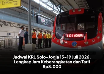Jadwal KRL Solo-Jogja 13-19 Juli 2026, Lengkap Jam Keberangkatan dan Tarif Rp8.000