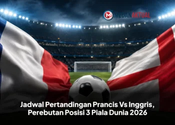 Jadwal Pertandingan Prancis Vs Inggris, Perebutan Posisi 3 Piala Dunia 2026