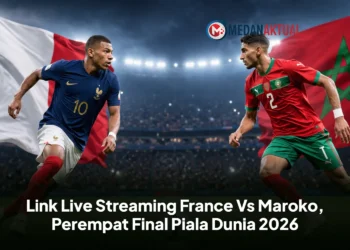 Link Live Streaming France Vs Maroko, Perempat Final Piala Dunia 2026