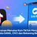Panduan Menukar Koin TikTok Menjadi Saldo DANA, OVO dan Rekening Bank