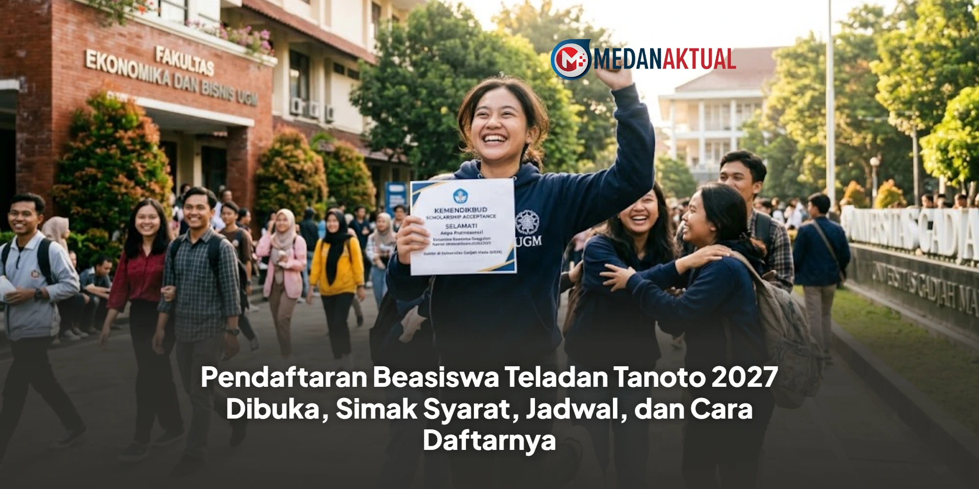 Pendaftaran Beasiswa Teladan Tanoto 2027 Dibuka, Simak Syarat, Jadwal, dan Cara Daftarnya